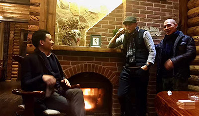 九如山不二木居民宿真火壁炉案例