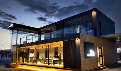 河北坝上草原叁舍民宿CUTE独立式真火壁炉