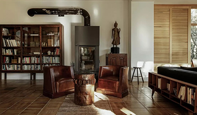 大理谢柯自宅真火壁炉案例