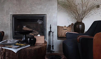 宁夏黄河宿集民宿真火壁炉案例