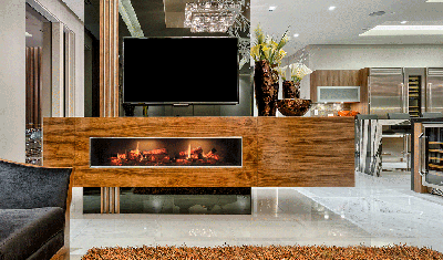 壁炉上面是否适合安装电视？