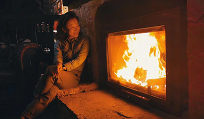 STROM/圣罗曼燃木真火壁炉案例-孤石壹號精品酒店